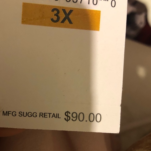 Karen Kane Hankerchef Top Plus 3x New - Picture 2 of 2